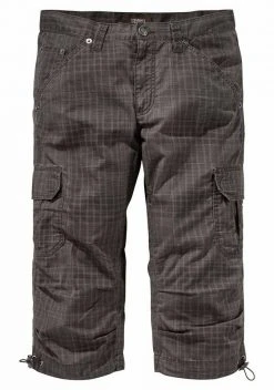 Man's World Cargobermudas in 3/4-Länge mit modischem Karomuster Grau-braun-kariert, Blau-kariert 17 Man's World Cargobermudas in 3/4-Länge mit modischem Karomuster Grau-braun-kariert, Blau-kariert -Mans World Verkäufe 14939412