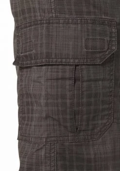 Man's World Cargobermudas in 3/4-Länge mit modischem Karomuster Grau-braun-kariert, Blau-kariert 19 Man's World Cargobermudas in 3/4-Länge mit modischem Karomuster Grau-braun-kariert, Blau-kariert -Mans World Verkäufe 14939450