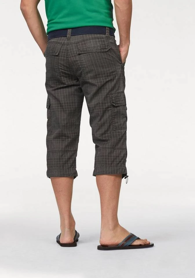 Man's World Cargobermudas in 3/4-Länge mit modischem Karomuster Grau-braun-kariert, Blau-kariert 2 Man's World Cargobermudas in 3/4-Länge mit modischem Karomuster Grau-braun-kariert, Blau-kariert – Bild 2