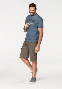 Man's World Cargobermudas auch in Großen Größen Marine, Olivgr&uuml;n, Grau, Schwarz -Mans World Verkäufe 18984762