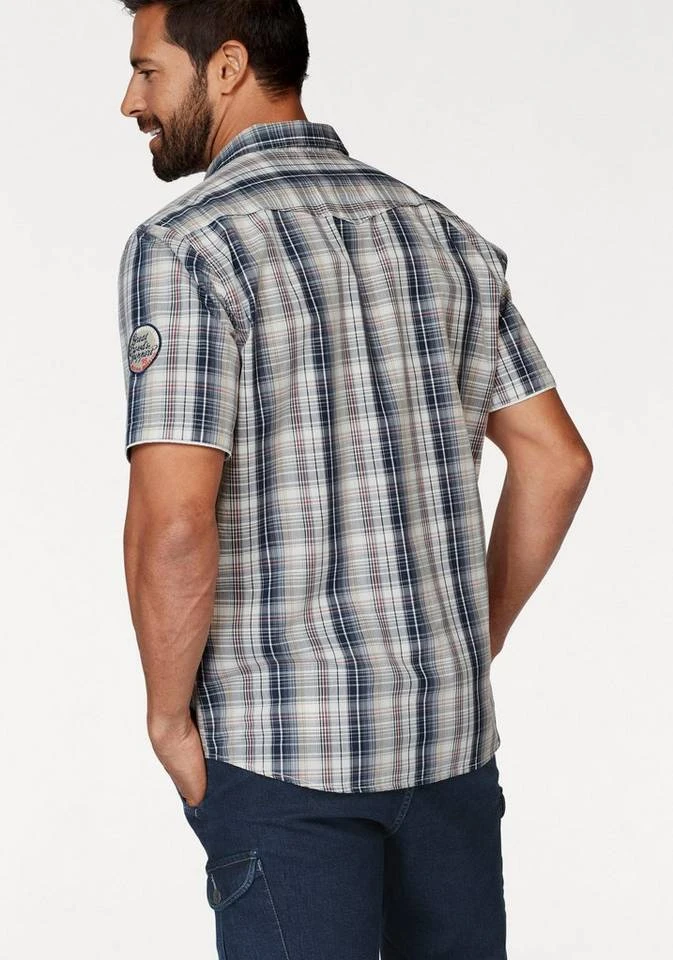 Man's World Kurzarmhemd im Karodesign 2 Man's World Kurzarmhemd im Karodesign – Bild 2