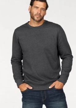 Man's World Sweatshirt aus Baumwollmischung Blau-meliert, Anthrazit-meliert, Rot-meliert, Dunkelblau 17 Man's World Sweatshirt aus Baumwollmischung Blau-meliert, Anthrazit-meliert, Rot-meliert, Dunkelblau -Mans World Verkäufe 22044198