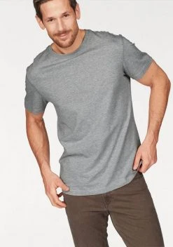 Man's World T-Shirt (Packung, 3-tlg., 3er-Pack) Basic T-Shirt mit trageangenehmer Qualität Olivgrün | khaki | natur, Weiß | weiß | weiß, Schwarz | schwarz | schwarz, Rot | marine | grau-meliert