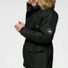 Man's World Parka Schwarz, Dunkelblau
