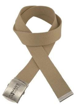 Man's World Stoffgürtel Mit Koppelschließe, Textilbandgürtel Marine, Schwarz, Beige, Grau -Mans World Verkäufe 28812312