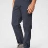 Man's World Dehnbund-Hose Stretchhose mit Dehnbund Khaki, Blau