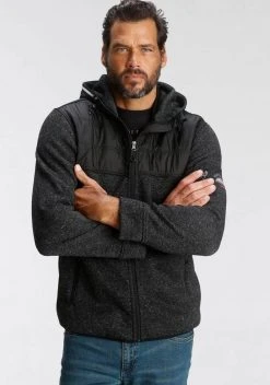 Man's World Fleecejacke Hellgrau-blau, Schwarz-meliert -Mans World Verkäufe 2b725c46 3630 583c 98bd 39ca75e77bca