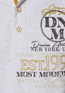 Man's World Poloshirt in melierter Optik -Mans World Verkäufe 31503301