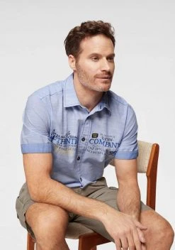 Man's World Kurzarmhemd in modischer Streifenoptik Hellrot, Hellblau 15 Man's World Kurzarmhemd in modischer Streifenoptik Hellrot, Hellblau -Mans World Verkäufe 32393725