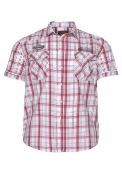 Man's World Kurzarmhemd mit modischen Applikationen -Mans World Verkäufe 33105355