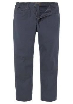 Man's World Dehnbund-Hose Stretchhose mit Dehnbund Khaki, Blau -Mans World Verkäufe 35884354