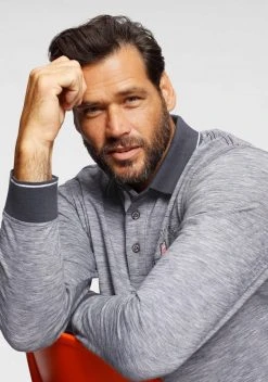 Man's World Langarm-Poloshirt 9 Man's World Langarm-Poloshirt -Mans World Verkäufe 36076026