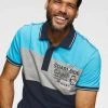 Man's World Poloshirt Blockstreifen