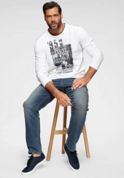 Man's World Langarmshirt -Mans World Verkäufe 36266831