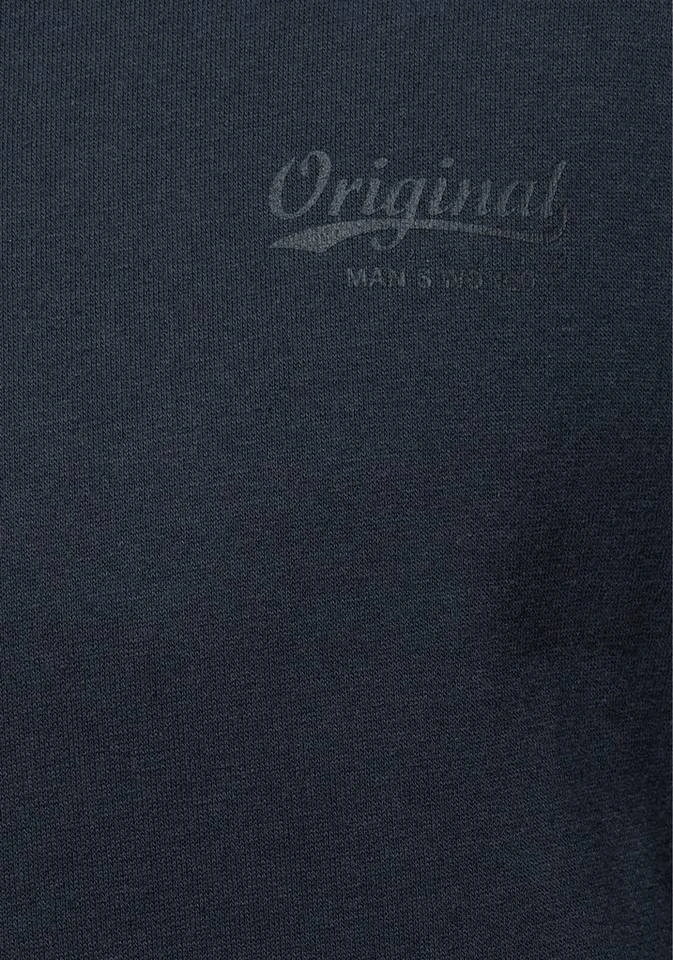 Man's World Sweatshirt aus Baumwollmischung Blau-meliert, Anthrazit-meliert, Rot-meliert, Dunkelblau 6 Man's World Sweatshirt aus Baumwollmischung Blau-meliert, Anthrazit-meliert, Rot-meliert, Dunkelblau – Bild 6