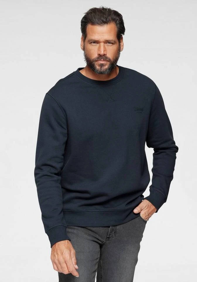 Man's World Sweatshirt aus Baumwollmischung Blau-meliert, Anthrazit-meliert, Rot-meliert, Dunkelblau 1 Man's World Sweatshirt aus Baumwollmischung Blau-meliert, Anthrazit-meliert, Rot-meliert, Dunkelblau