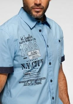 Man's World Kurzarmhemd Dunkelblau, Hellblau 10 Man's World Kurzarmhemd Dunkelblau, Hellblau -Mans World Verkäufe 83ba422d 7ccd 55b2 b227 e0a60d1aa6fb