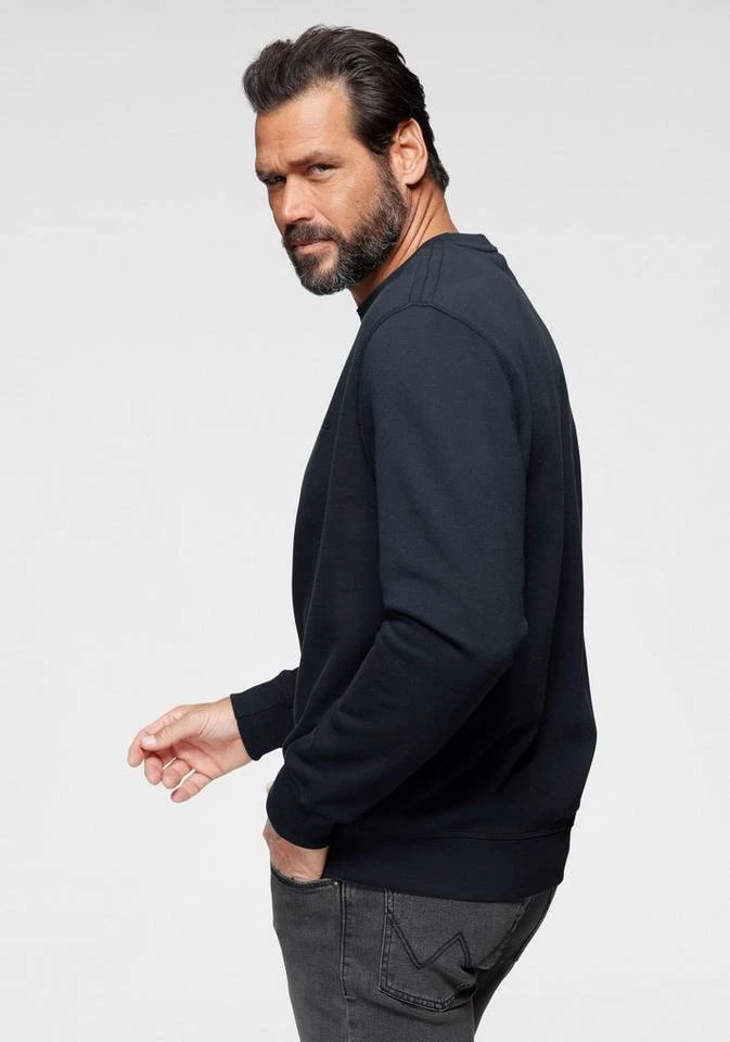 Man's World Sweatshirt aus Baumwollmischung Blau-meliert, Anthrazit-meliert, Rot-meliert, Dunkelblau 2 Man's World Sweatshirt aus Baumwollmischung Blau-meliert, Anthrazit-meliert, Rot-meliert, Dunkelblau – Bild 2