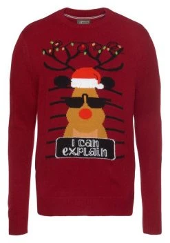 Man's World Rundhalspullover »Rentier« -Mans World Verkäufe 91614f46 e9cc 51da 94d6 b404ccfcb7e2