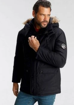Man's World Parka Schwarz, Dunkelblau -Mans World Verkäufe 959b8b68 ee6a 56ce aa45 53586ad8b9e3