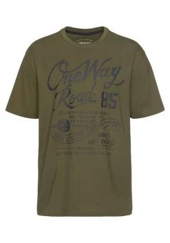 Man's World T-Shirt mit Print in Used-Optik Indigo, Oliv, Schwarz -Mans World Verkäufe a96e962c 9072 59f2 bd01 0916ddcf674b