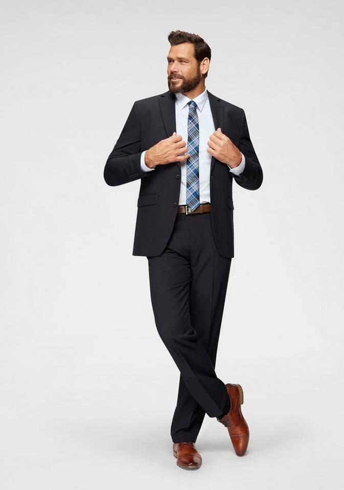 Man's World Baukastensakko »Mans World Baukastensakko MW3901« Schwarz, Grau, Marine 3 Man's World Baukastensakko »Mans World Baukastensakko MW3901« Schwarz, Grau, Marine – Bild 3