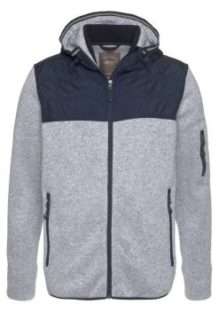 Man's World Fleecejacke Hellgrau-blau, Schwarz-meliert -Mans World Verkäufe b3025ad7 56e0 5b18 a46f aeff9d218028