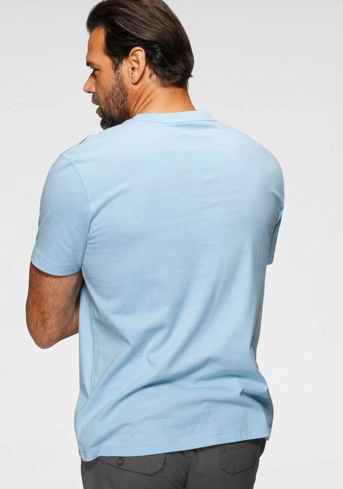 Man's World T-Shirt Hellblau, Rot, Anthrazit 2 Man's World T-Shirt Hellblau, Rot, Anthrazit – Bild 2