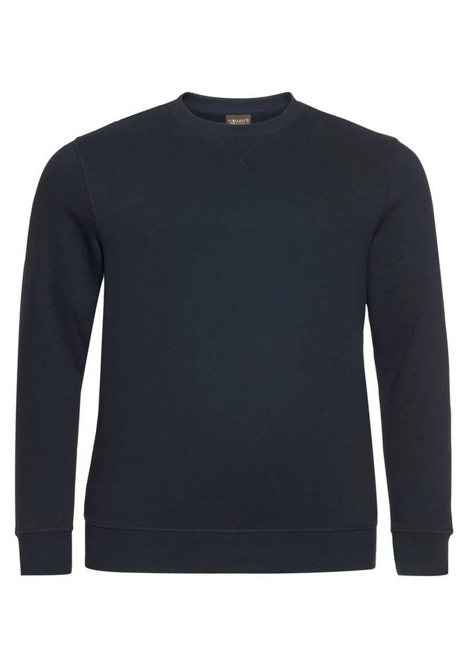 Man's World Sweatshirt aus Baumwollmischung Blau-meliert, Anthrazit-meliert, Rot-meliert, Dunkelblau 5 Man's World Sweatshirt aus Baumwollmischung Blau-meliert, Anthrazit-meliert, Rot-meliert, Dunkelblau – Bild 5
