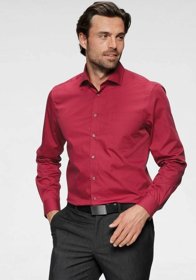 Man's World Businesshemd unterstützt Cotton made in Africa Anthrazit, Petrol, Dunkelrot 6 Man's World Businesshemd unterstützt Cotton made in Africa Anthrazit, Petrol, Dunkelrot – Bild 6