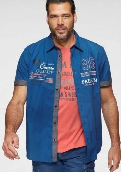 Man's World Kurzarmhemd (mit T-Shirt)