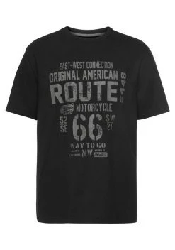 Man's World T-Shirt Großer Print Schwarz, Rauchblau, Koralle 12 Man's World T-Shirt Großer Print Schwarz, Rauchblau, Koralle -Mans World Verkäufe ff89a05e ea6f 5e10 acd0 26896fa7ccb8